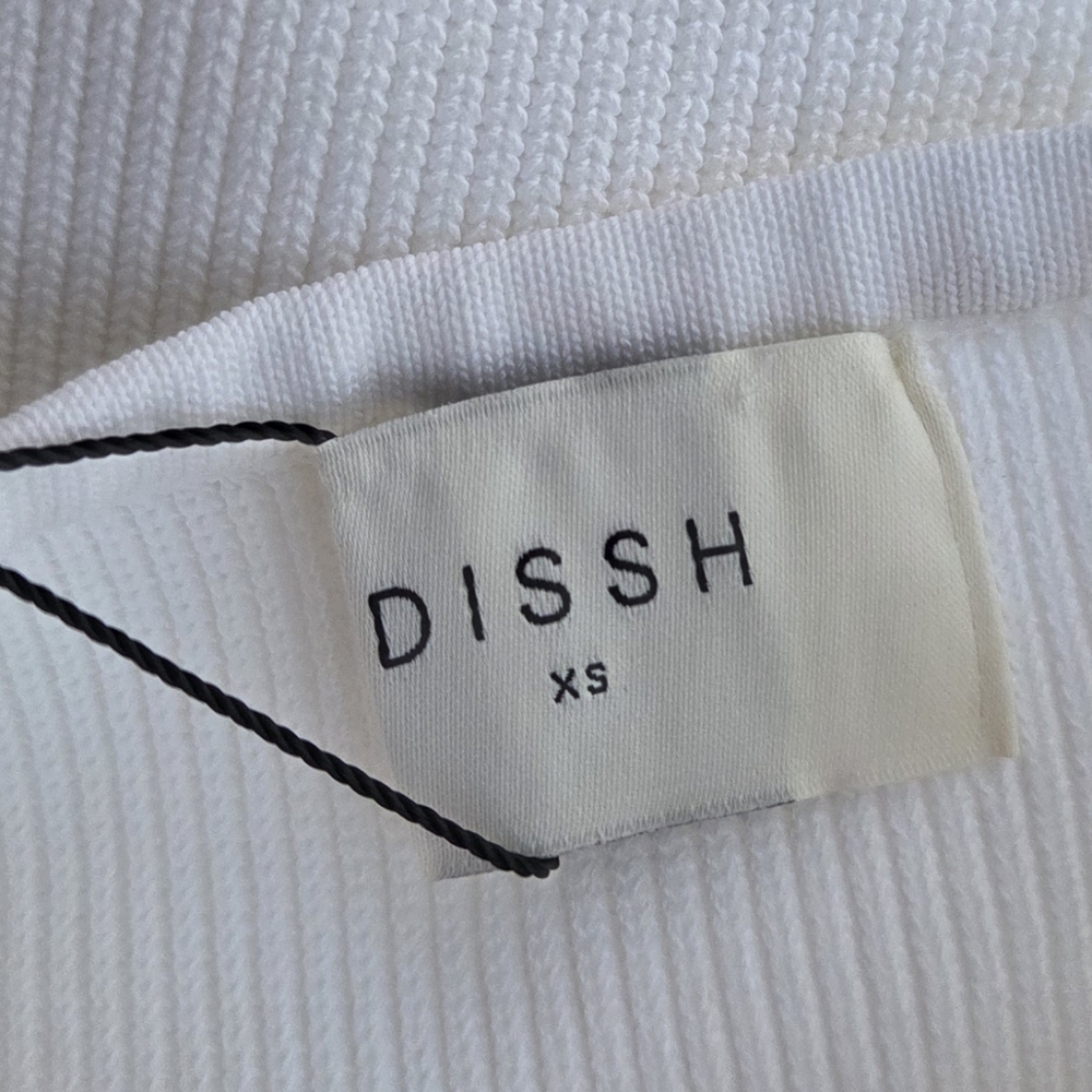 Dissh Anika Off White Knit Midi Size XS - Picture 9 of 10